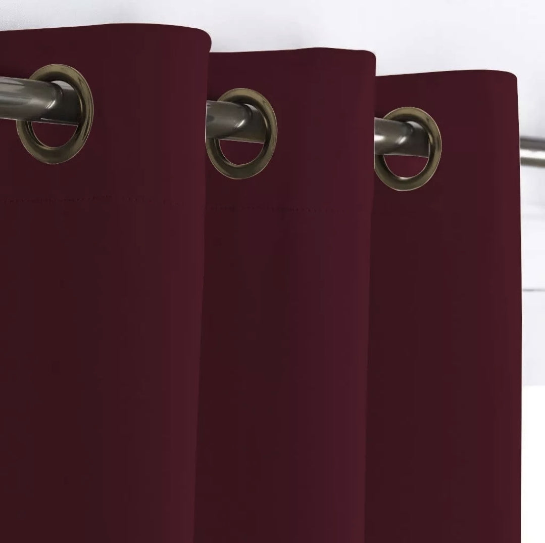 Cortinas Blackout 275cm de ancho por 215cm de largo en 2 paneles