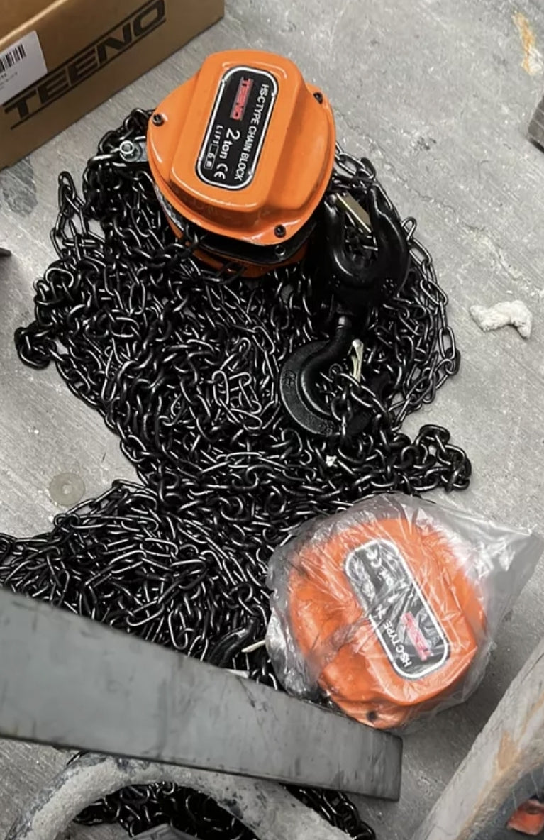 Polipasto de cadena 2TON 6m