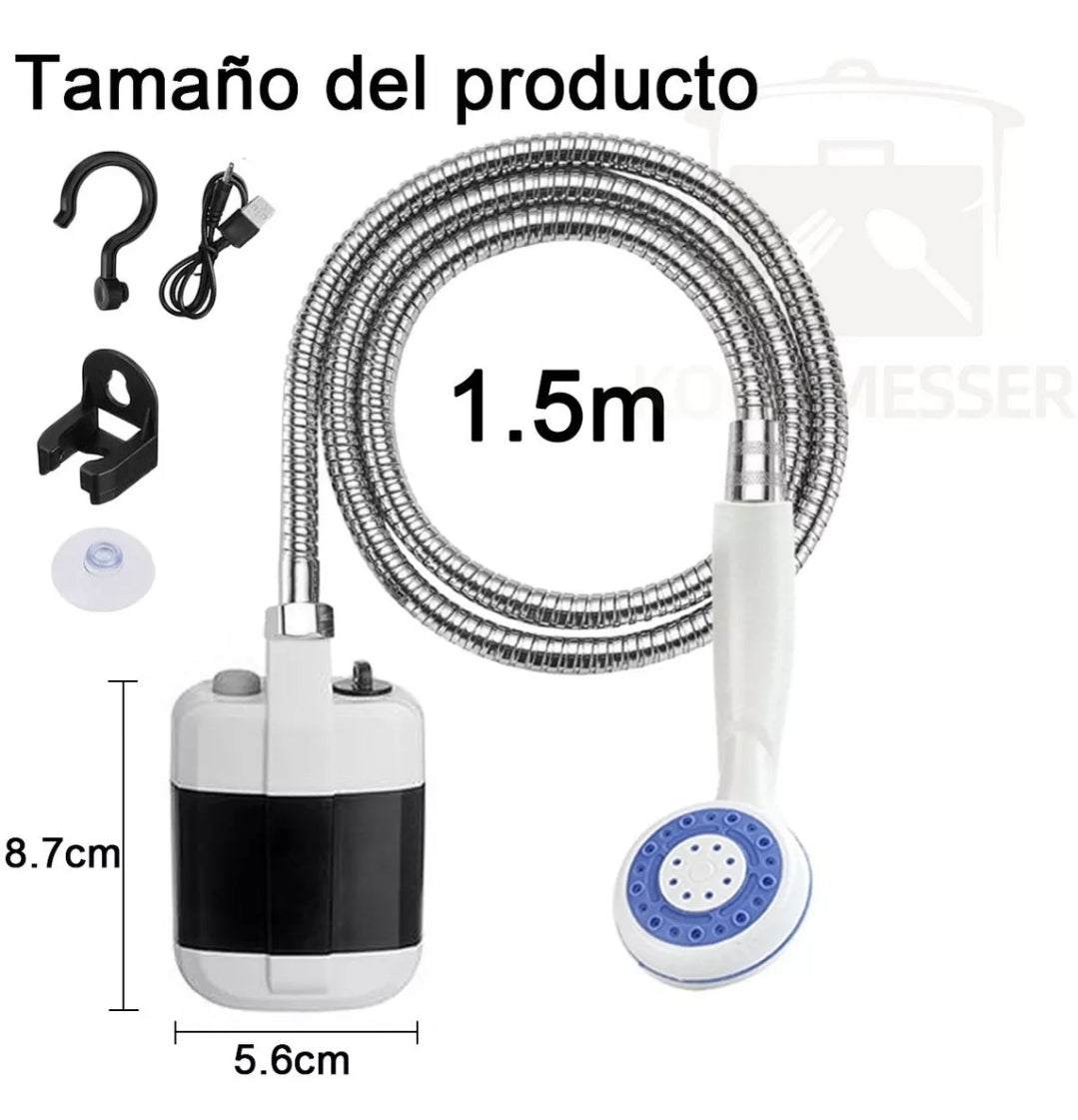 Ducha portátil para camping