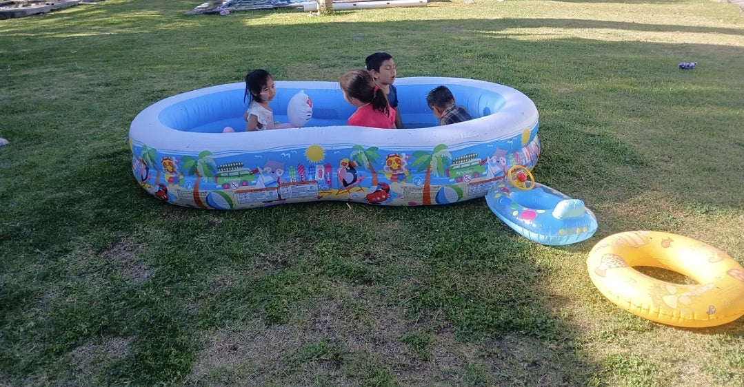 Alberca ovalada infantil 700L