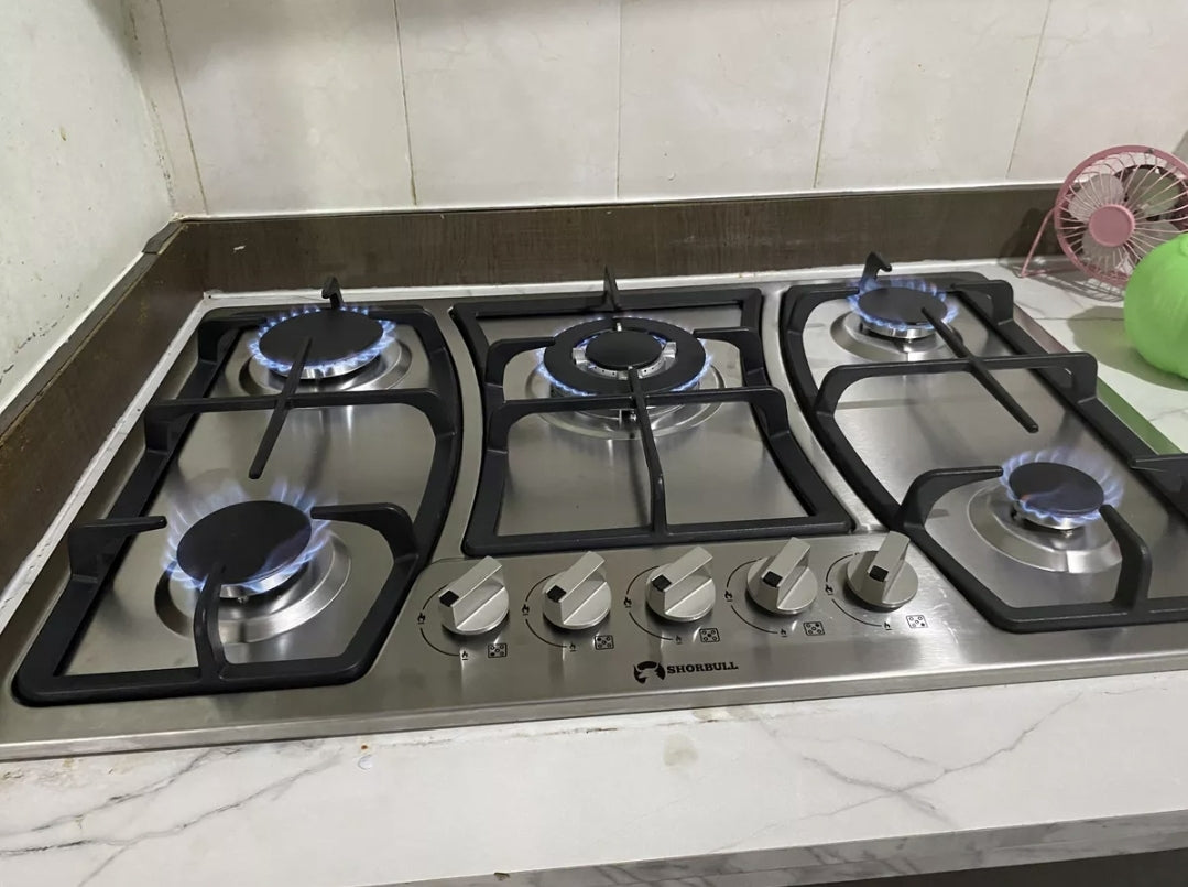 Parrilla empotrable Shorbull 5 quemadores