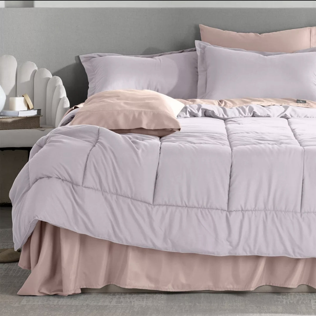 Set 5 Piezas Real Textil Duvet y Sábanas RT Individual