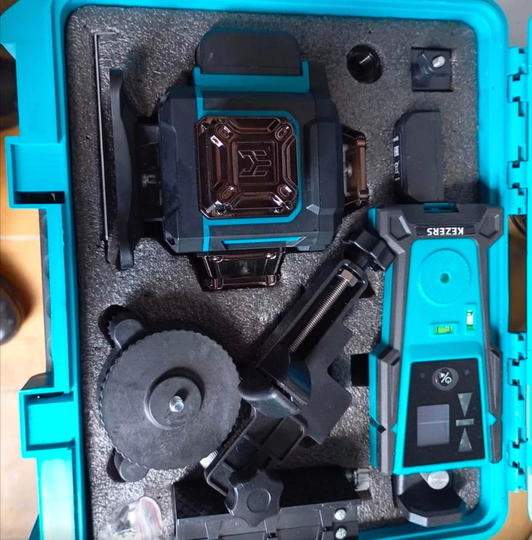 Nivel láser autonivelante 360° con receptor