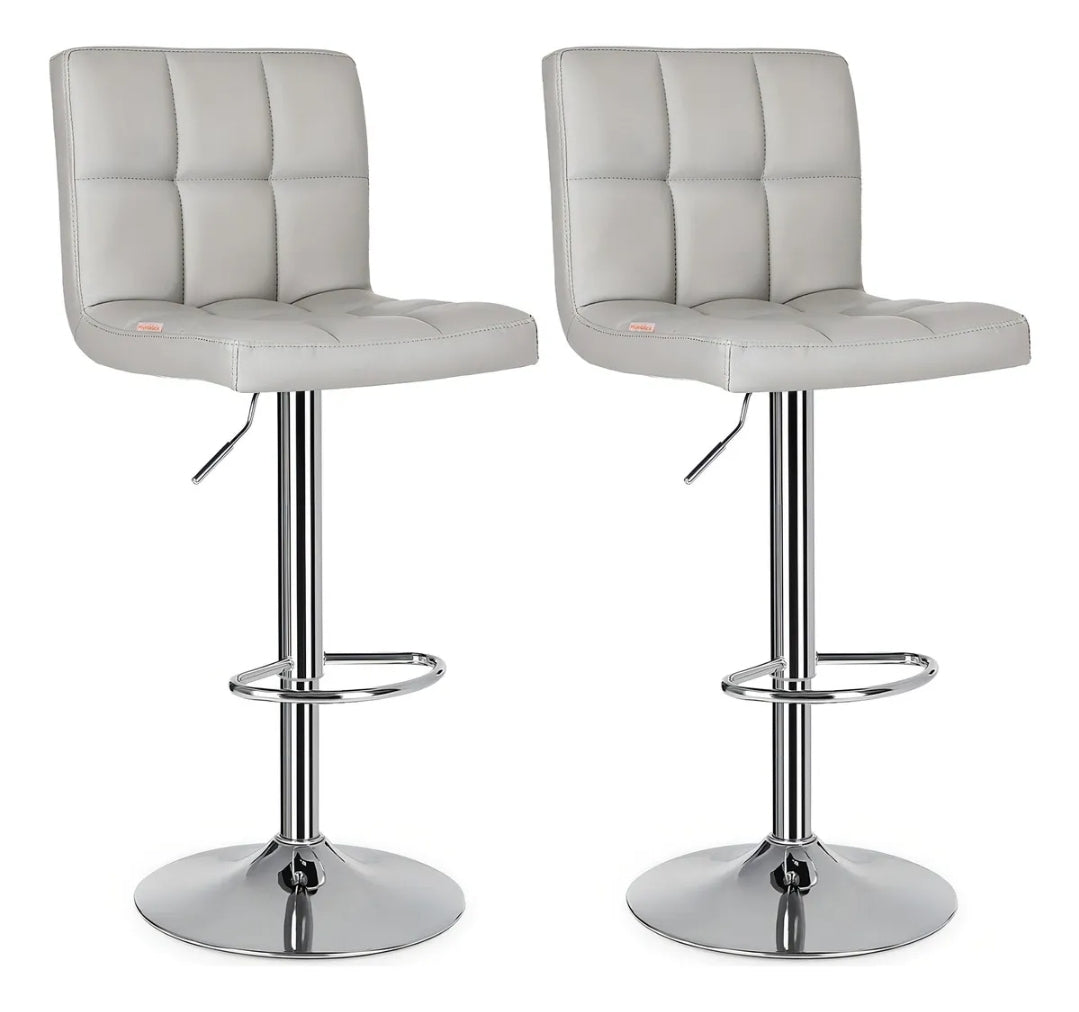 SET DE 4 BANCOS CUADRADOS PARA BARRA