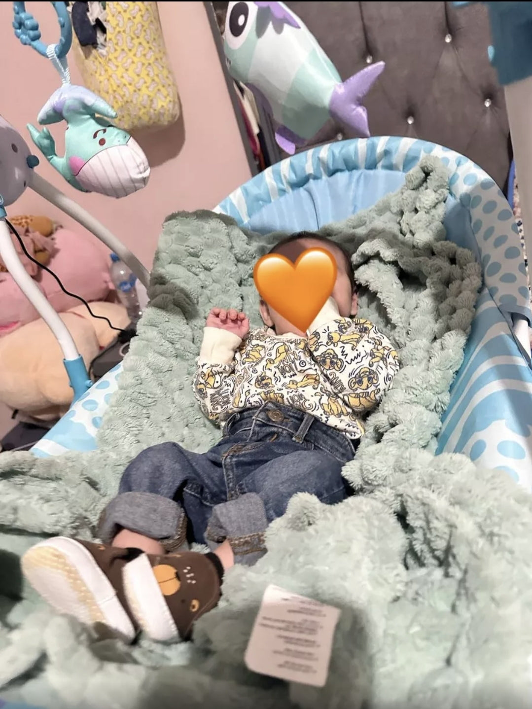 Silla Mecedora Raganet Para Bebes Con Control Remoto