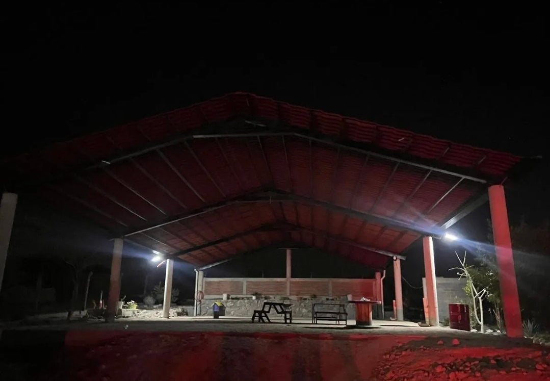 Kit 2 lámparas luz solar led