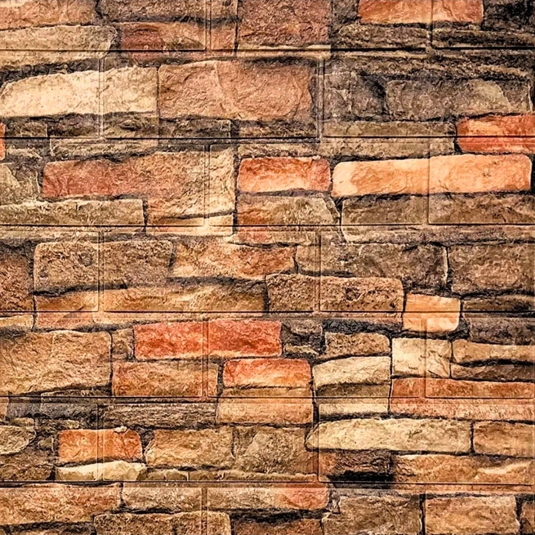 Panel decorativo 3D espuma impermeable 30pz