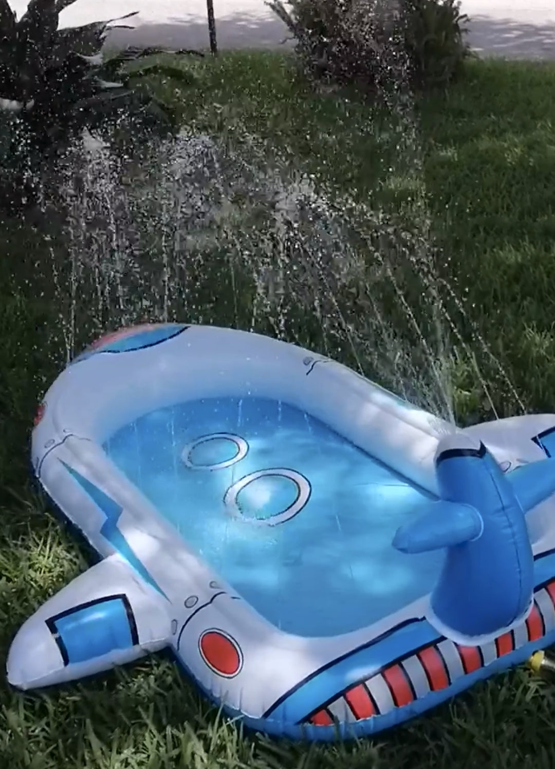 Piscina Inflable Infantil Tipo Fuente 180x100x50 Cm alberca