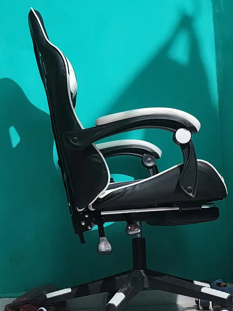 Silla Ergonómico Ejecutiva De Oficina Duradero Material Del Tapizado Cuero Sintético