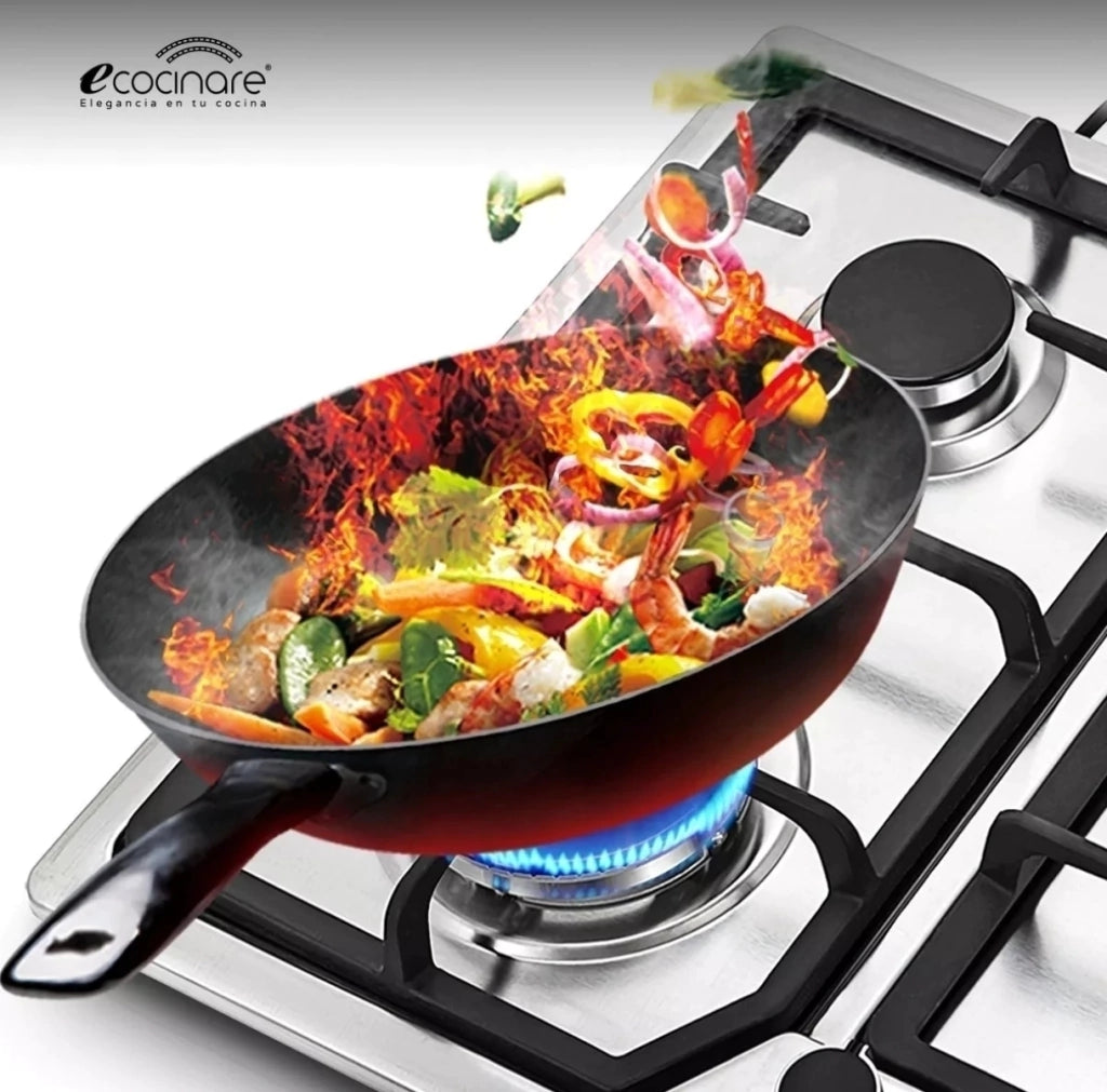 Parrilla Ecocinare Empotrable 5 Quemadores