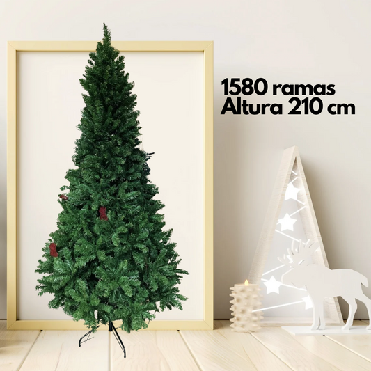 Árbol de Navidad 2.10m