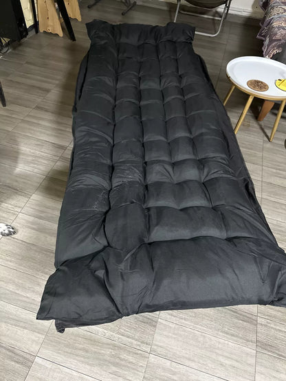 Catre Plegable Acampar Campismo Con Colchón 80x190cm