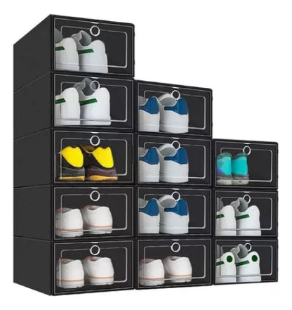 Cajas De Zapatos Apilables  PLÁSTICO FLEXIBLE ⚠️