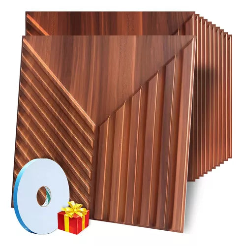 Paneles Decorativo 3d De Pared Para El Hogar 50x50cm