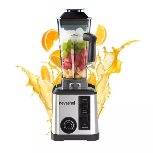 Licuadora Profesional Nevashel 1600W | 3 Litros | 15 Velocidades