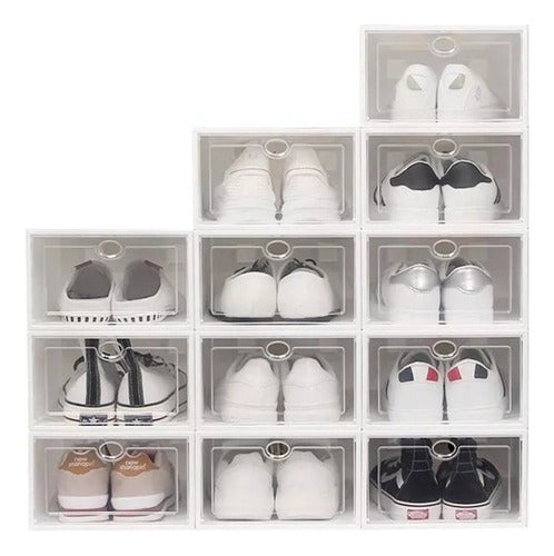Cajas De Zapatos Apilables  PLÁSTICO FLEXIBLE ⚠️