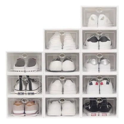 Cajas De Zapatos Apilables  PLÁSTICO FLEXIBLE ⚠️