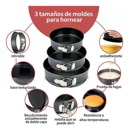 KIT DE PASTELES 700 PIEZAS  SET BOQUILLAS BASE PARA DECORACIÓN