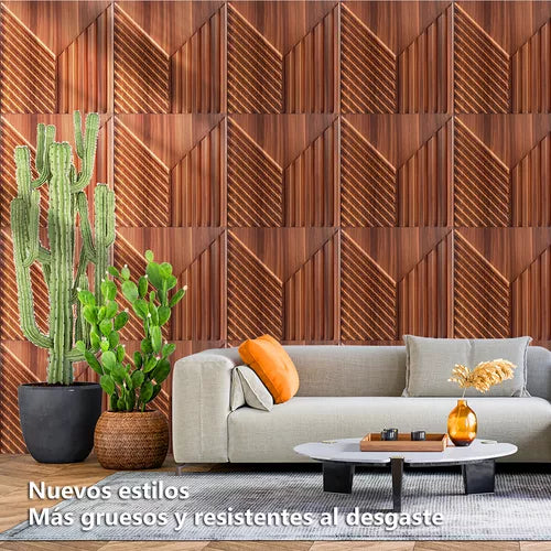 Paneles Decorativo 3d De Pared Para El Hogar 50x50cm