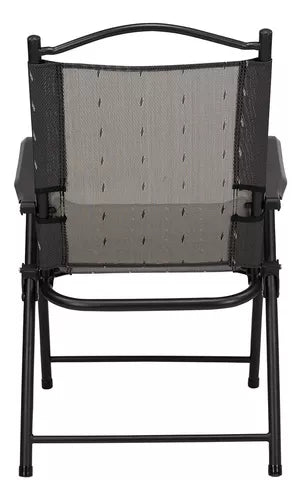 Set De Mesa 2 Sillas Plegable Portatil Exterior Jardin Patio