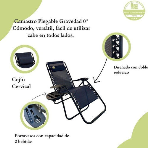 Camastro Silla Gravedad Cero