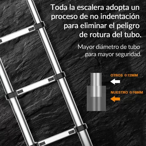 ESCALERA TELESCOPICA 6.2 M