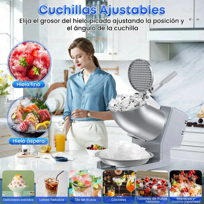Máquina Triturador De Hielo 850w