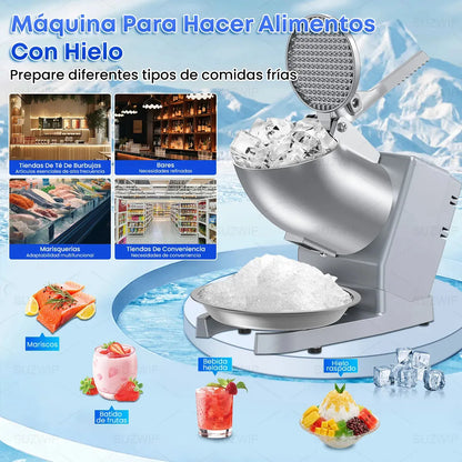 Máquina Triturador De Hielo 850w