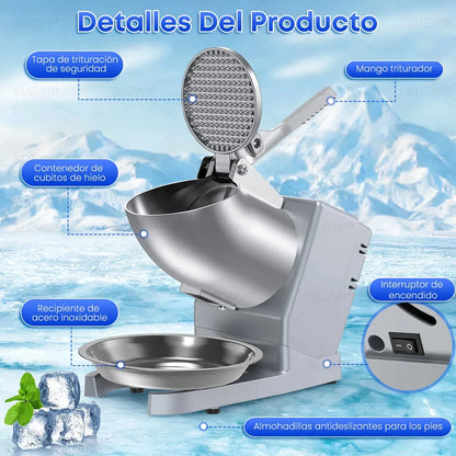 Máquina Triturador De Hielo 850w