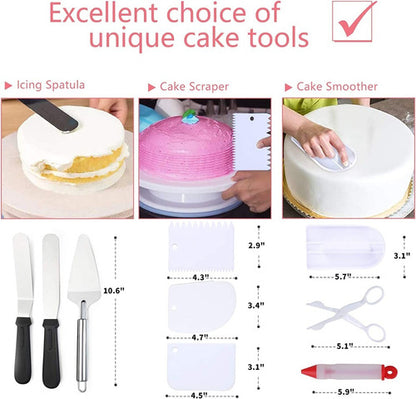 Kit De Decoración De Pasteles Set De Reposteria 322pzs