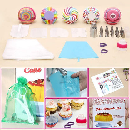 Kit De Decoración De Pasteles Set De Reposteria 322pzs