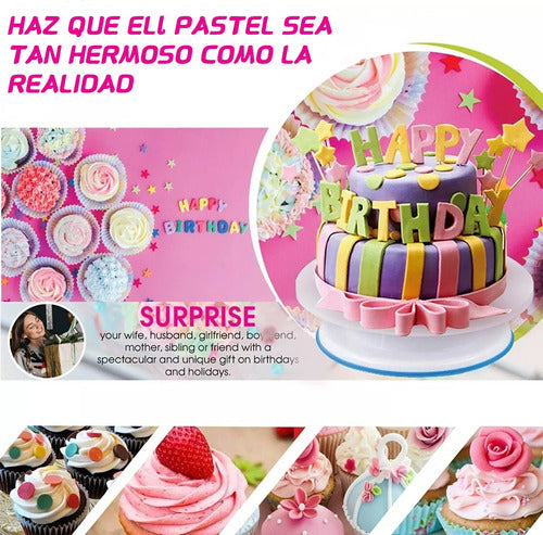 Kit De Decoración De Pasteles Set De Reposteria 322pzs