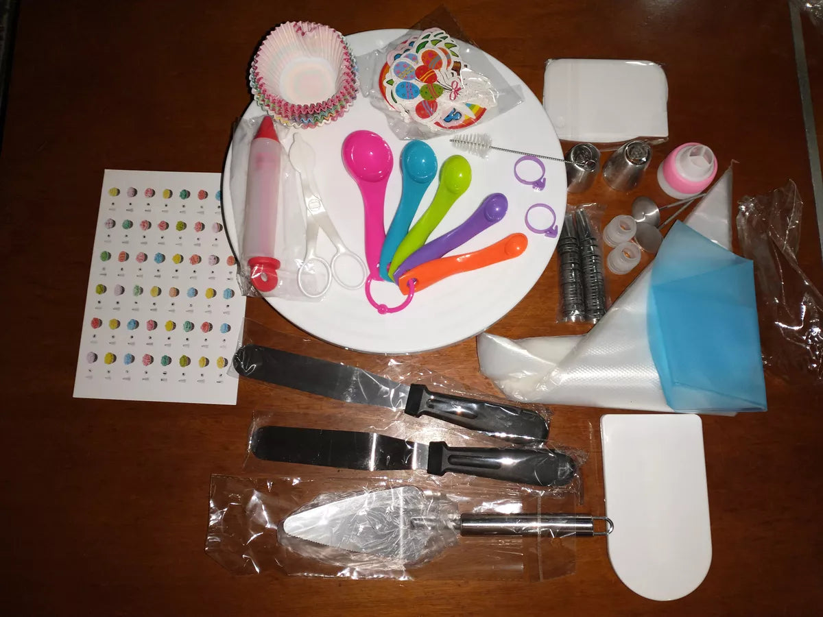 Kit De Decoración De Pasteles Set De Reposteria 322pzs