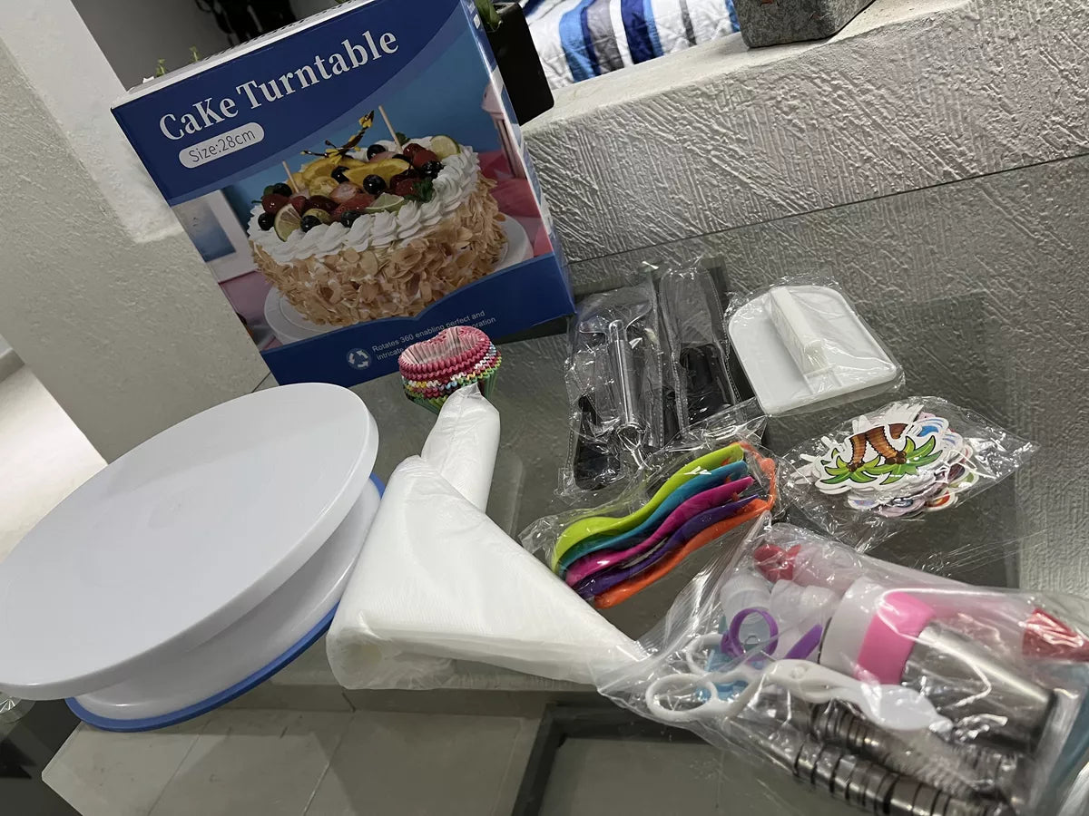 Kit De Decoración De Pasteles Set De Reposteria 322pzs