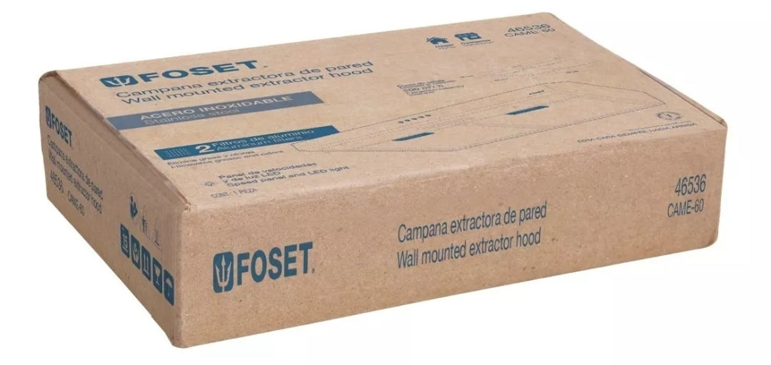 Campana de extracción FOSET 60 Cm