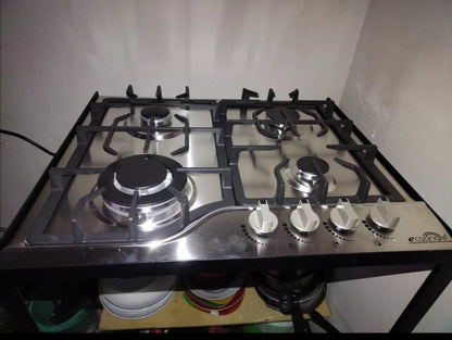 Parrilla Ecocinare 4 Quemadores Acero Inoxidable  🔥