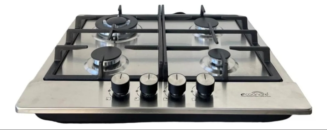 PARRILLA ECOCINARE ACERO INOXIDABLE 4 QUEMADORES