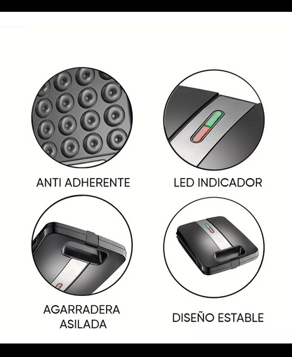 Máquina para 16 minidonas