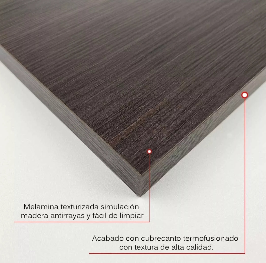 Repisas Flotantes Modernas de Melanina 80x20