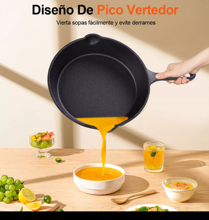 Set de sartenes de hierro fundido
