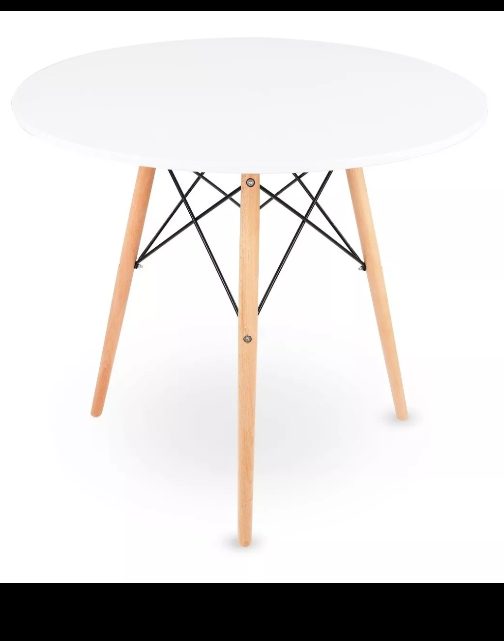 Mesa estilo eames 80 cm