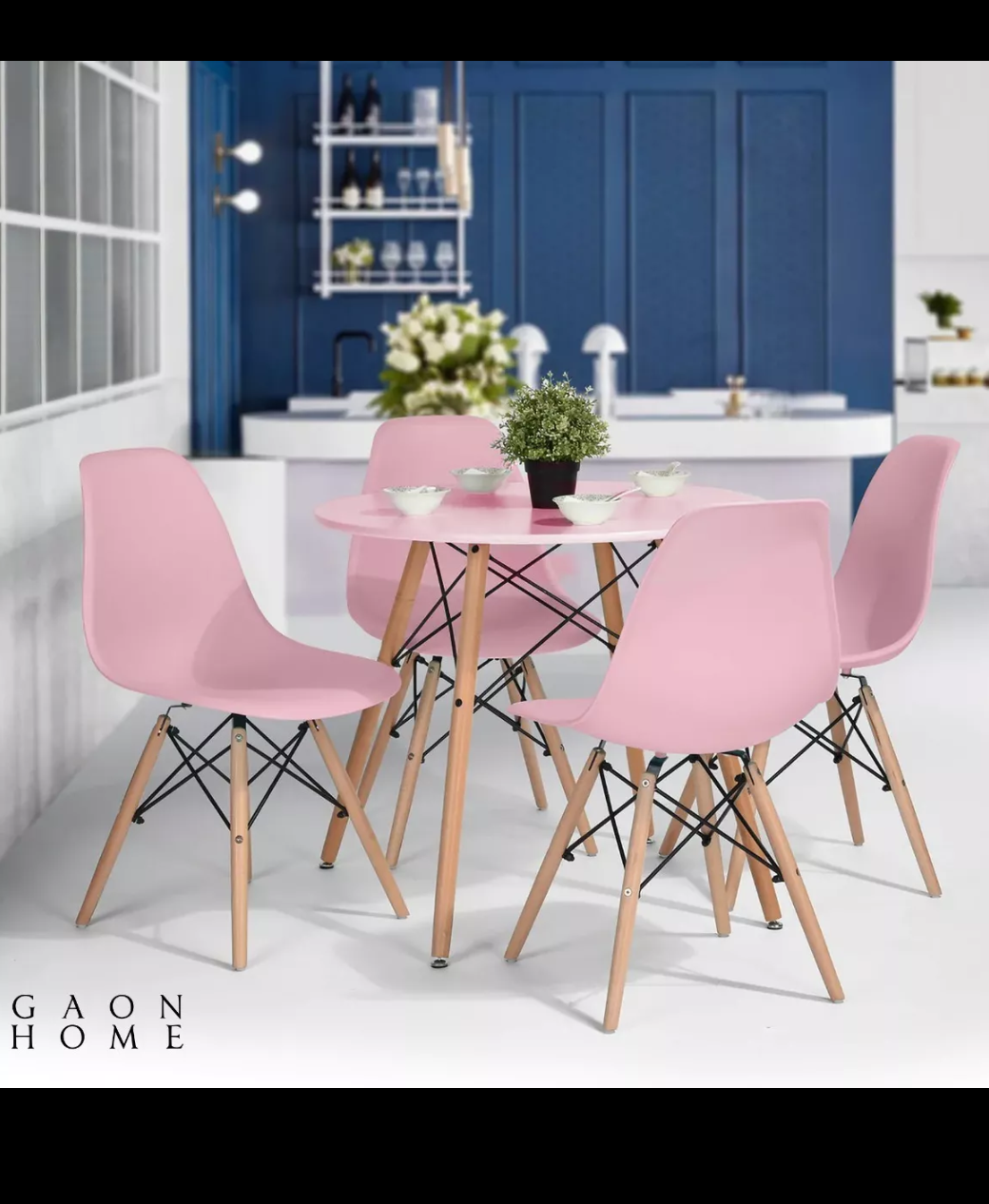 Mesa estilo eames 80 cm