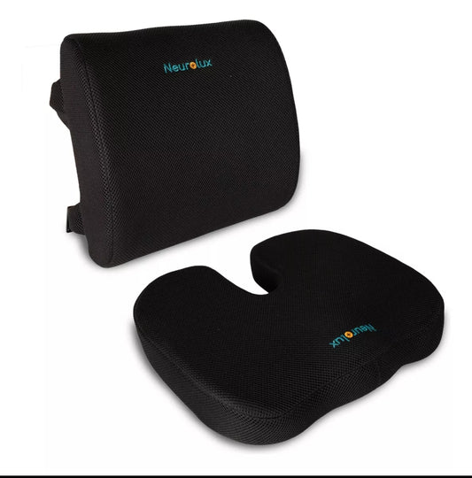 Almohada Memory foam Lumbar coxis Ortopedico Ergonómico