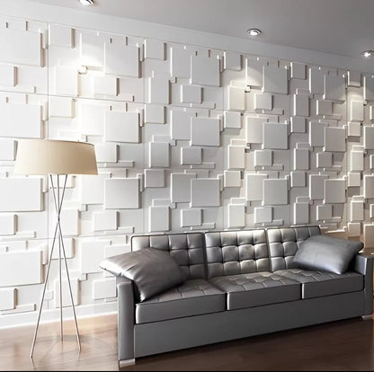 16 PANELES DECORATIVOS PVC 50X50CM