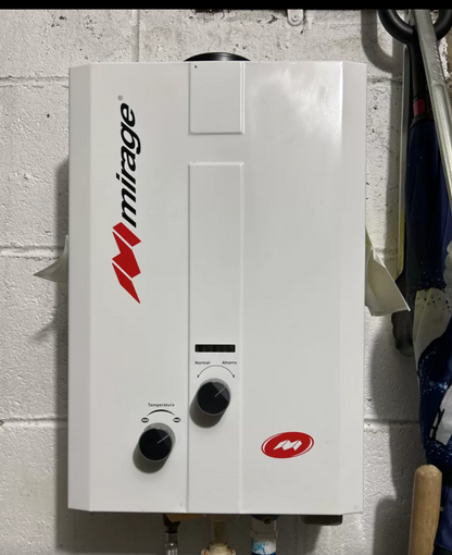 Boiler De Paso Mirage Flux 6 Litros Por Minuto
