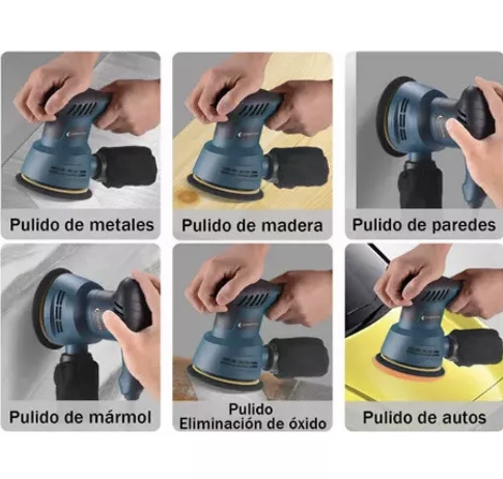 Lijadora orbital 6 variaciones de velocidad