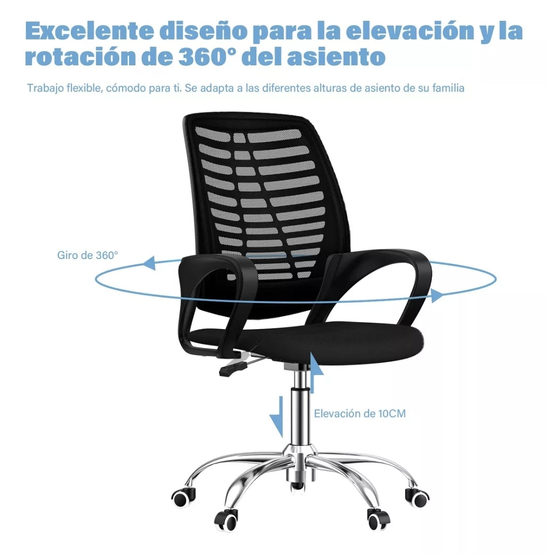 Silla giratoria ergonómica