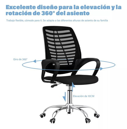Silla giratoria ergonómica