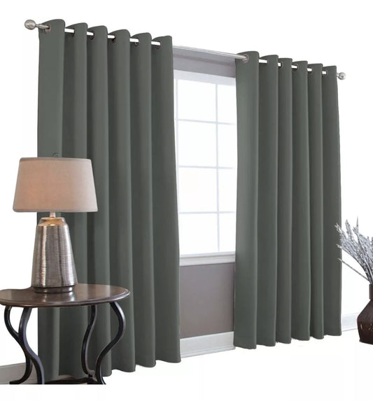 Cortinas Blackout 275cm de ancho por 215cm de largo en 2 paneles