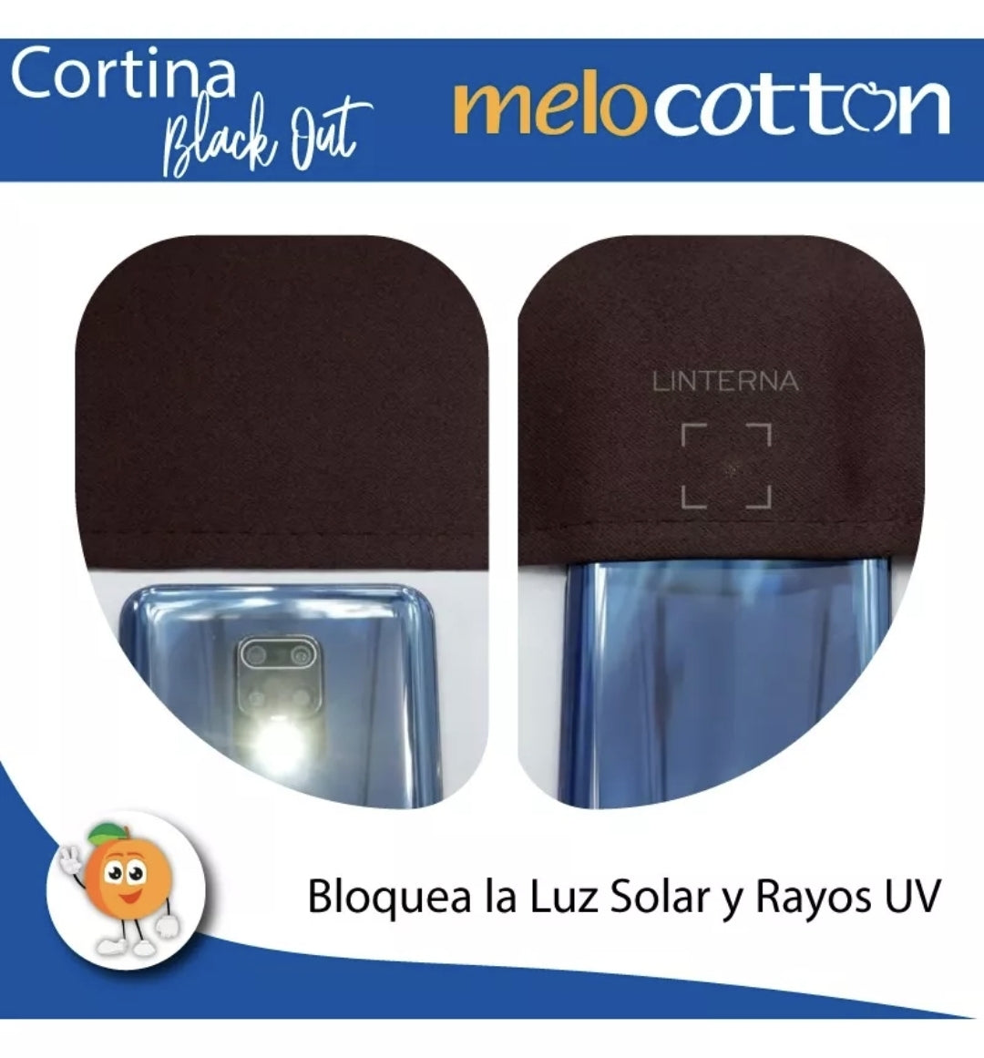 Cortinas Blackout 275cm de ancho por 215cm de largo en 2 paneles